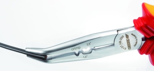 GEDORE VDE 8131 AB-200 H VDE-Mehrfachzange 200 mm gewinkelt