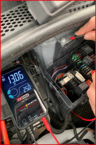 KS Tools Automatik Digital-Multimeter inkl. Prüfspitzen