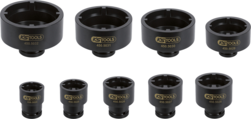 KS Tools Nutmuttern-Schlüssel-Satz