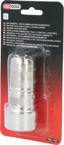 KS Tools Batteriepol- und Klemmen-Reinigungsbürste