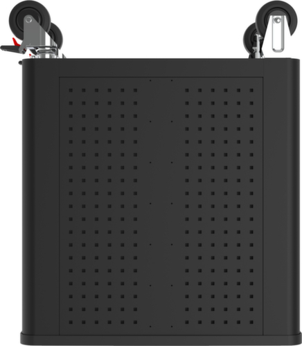 KS Tools PERFORMANCEplus P15 SCHWARZ/ROT Werkstattwagen mit 8 Schubladen