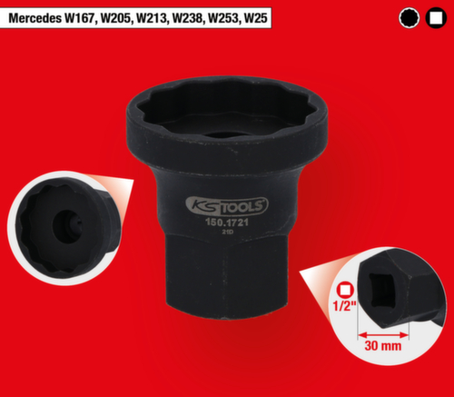 KS Tools Spezial Traggelenkstecknuss für Mercedes