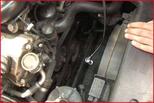 KS Tools Flexibler und Teleskop-Magnethalter und Inspektionsspiegel-Satz