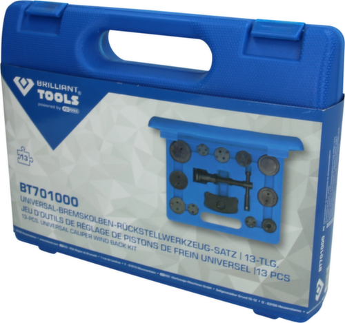 Brilliant Tools Universal-Bremskolben-Rückstellwerkzeug-Satz