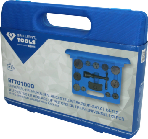 Brilliant Tools Universal-Bremskolben-Rückstellwerkzeug-Satz