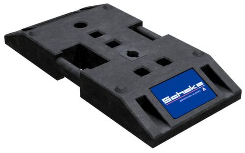 Schake Fußplatte NOX für Schrankenzaun