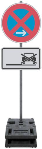 Schake Fußplatte NOX für Schrankenzaun