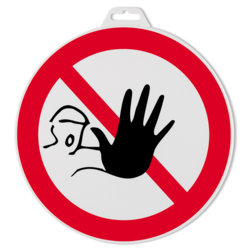 Hinweisschild "Zutritt für Unbefugte verboten"