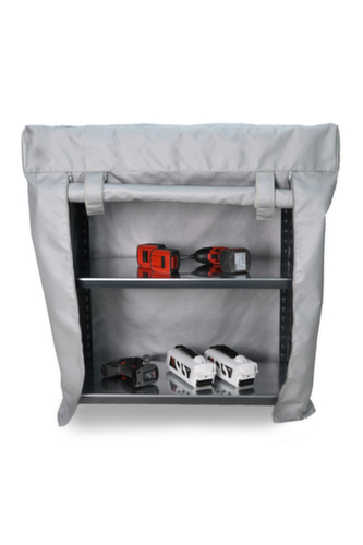 VLITEX Akkuladeschrank mit Brandschutzhaube