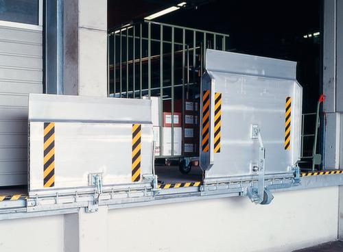 Pont pliant avec équilibreur de charge à ressort