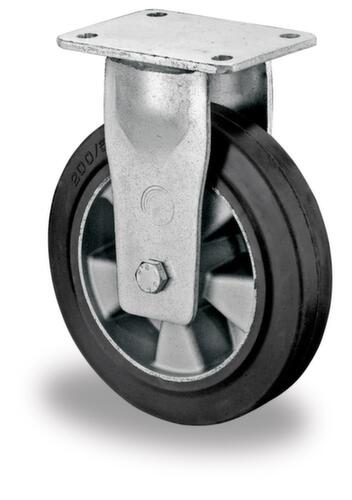 BS-ROLLEN Roue en caoutchouc plein élastique pour fortes charges force max. 450 kg