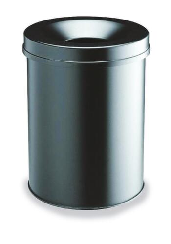 Durable corbeille à papier autoextinguible