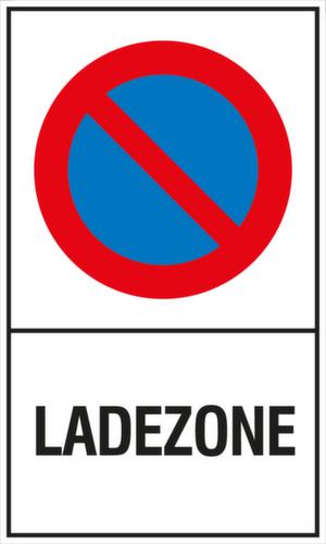 Panneau combiné défense de s'arrêter