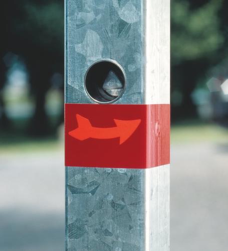 Poteau à tête pointue