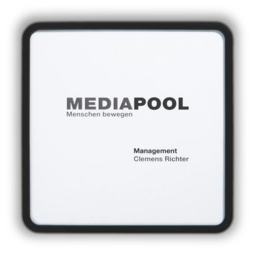 Plaque de porte VarioSign avec cadre coloré