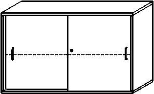 Gera Armoire à portes coulissantes Pro