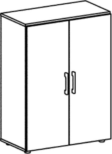 Gera Armoire à portes battantes Milano