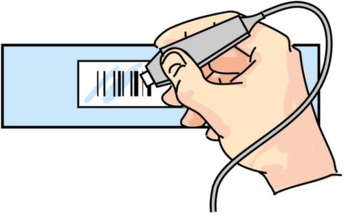 Porte-étiquettes lisible par scanner