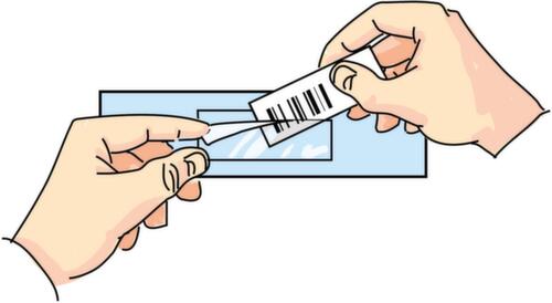 Porte-étiquettes lisible par scanner