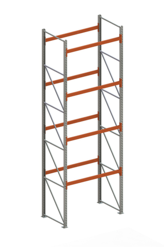 META Rayonnage à palettes MULTIPAL pour 10 palettes, largeur 1825 mm, 5 niveaux de stockage