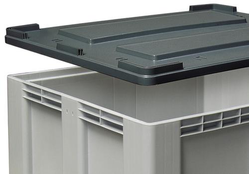 Couvercle empilable pour récipient grand volume