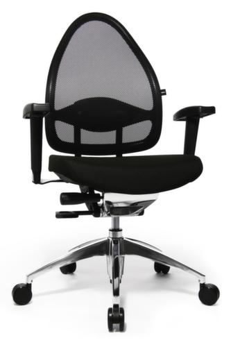 Topstar Chaise de bureau pivotant Open Base + Art OPEN BASE 10 avec articulation Body-Balance-Tec®