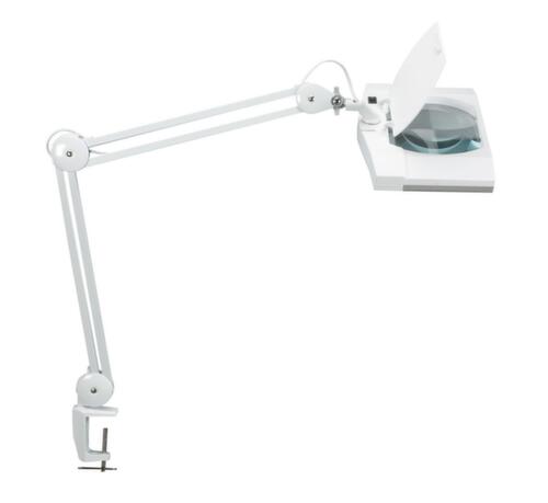 MAUL Lampe loupe MAULvitrum à tête rectangulaire