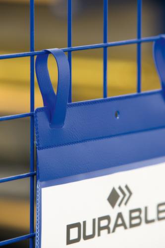 Durable Pochette pour caisse grillagée avec clapet anti-pluie