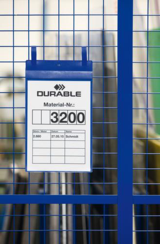 Durable Pochette pour caisse grillagée avec clapet anti-pluie