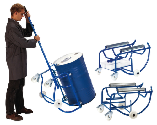Rollcart Chantier à fûts pour fûts de 200 litres