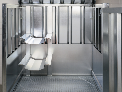 Porte-fûts pour conteneurs de matières dangereuses, fût 2 x 60 litres