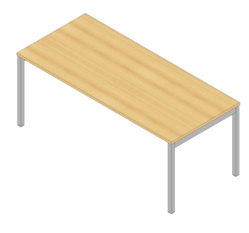 Quadrifoglio Bureau Practika avec piètement 4 pieds