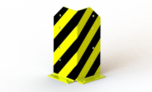 META Protection anticollision rayonnage profil en L, hauteur 400 mm