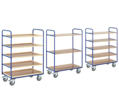 Rollcart Chariot à étagères force 250 kg