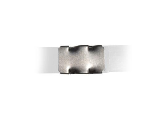 Chapes pour feuillard de cerclage en acier