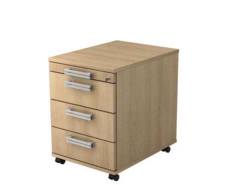 Caisson mobile Up and Down, 3 tiroir(s), chêne/chêne