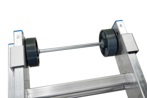 Krause Échelle télescopique polyvalente STABILO® Professional +S avec échelons et marches