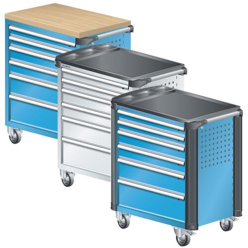 LISTA Chariot d'atelier avec 6 tiroirs