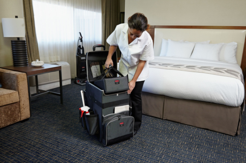 Rubbermaid Chariot de nettoyage compact Quick Cart