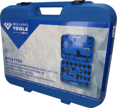 Brilliant Tools Kit de diagnostic du système de refroidissement Master