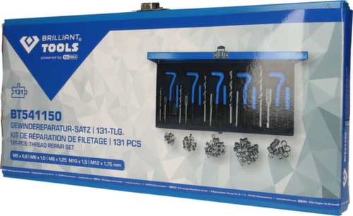 Brilliant Tools Kit de réparation de filets
