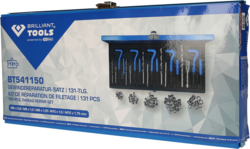 Brilliant Tools Kit de réparation de filets