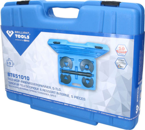 Brilliant Tools Jeu de compresseurs de ressorts intérieurs télescopiques