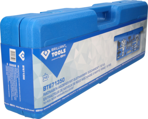 Brilliant Tools Extracteur de moyeu de roue avec marteau coulissant