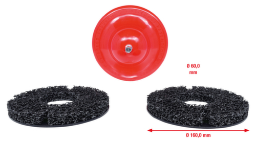 KS Tools Jeu de meules pour moyeu de roue Ø 160 mm