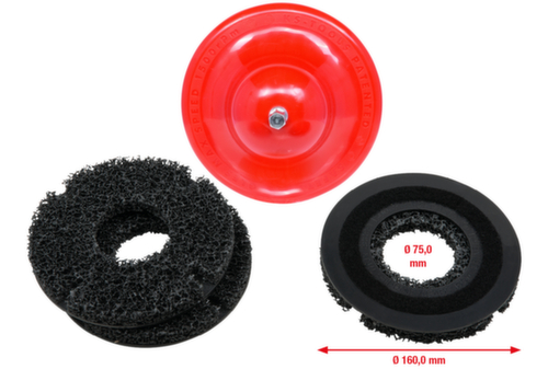 KS Tools Jeu de meules pour moyeu de roue Ø 160 mm