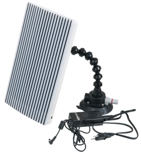 KS Tools Miroir à fossettes avec lumière