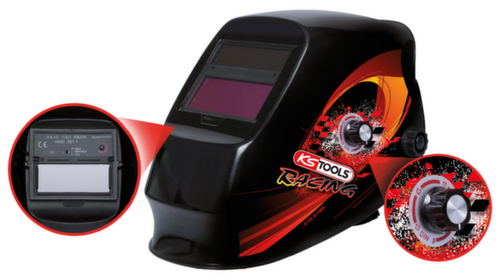 KS Tools Casque de sécurité pour le soudage