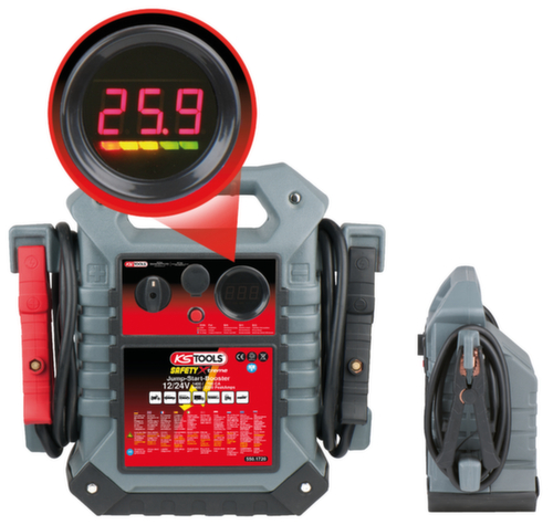 KS Tools Booster de batterie 12 V + 24 V