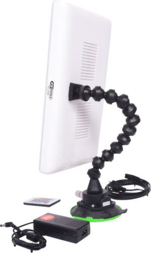 KS Tools Miroir à fossettes avec lumière